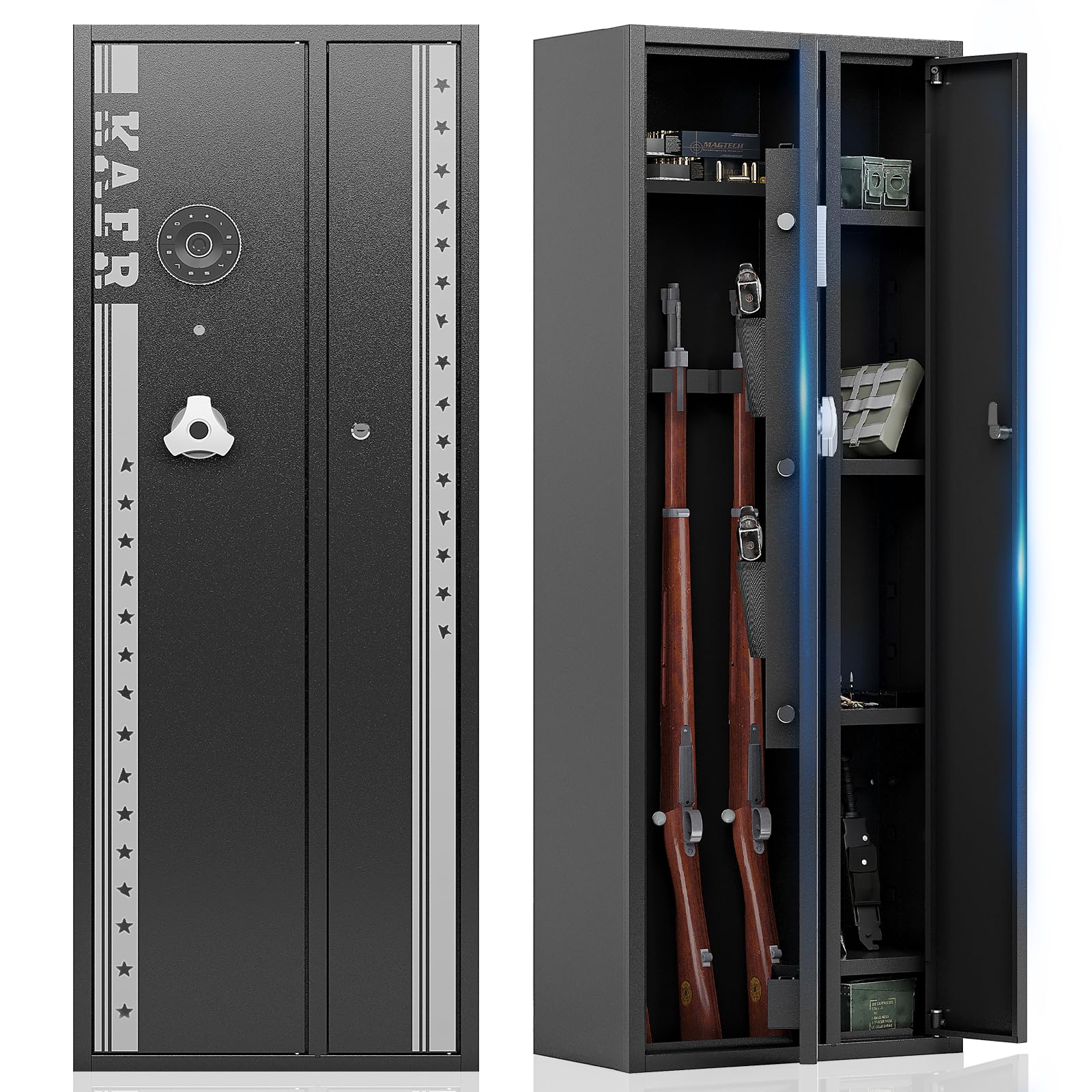 Sentinel 10 Gun Safe 10-12 Gun Safe With Lockbox